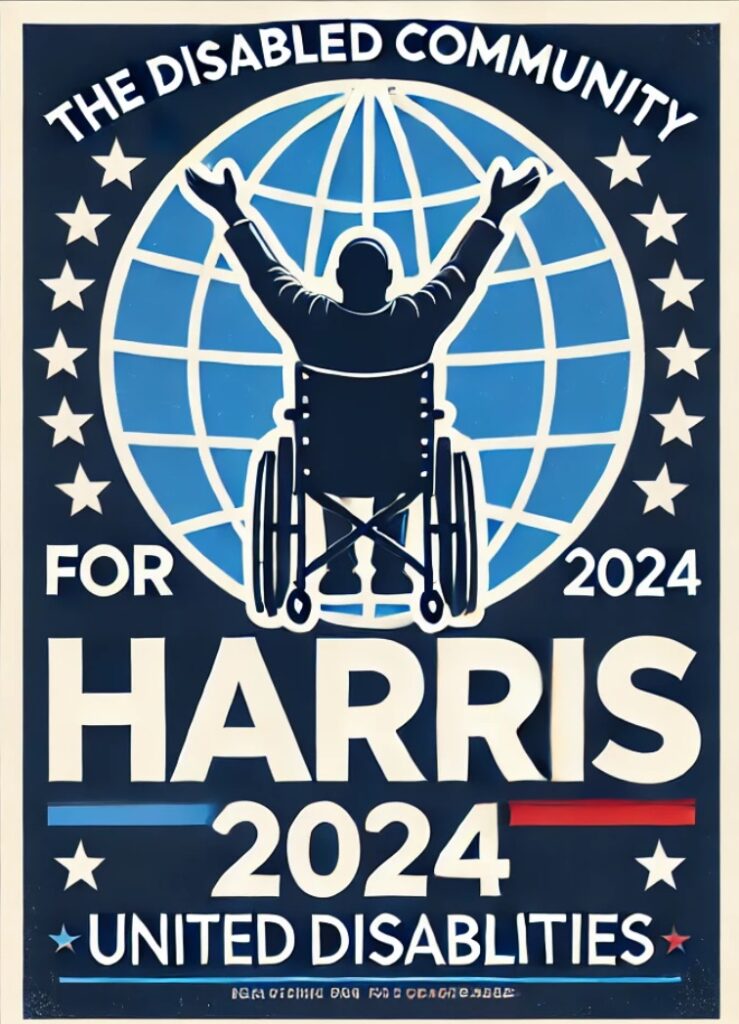 The Disabled Community Stands Behind Kamala Harris for the 2024 Presidential Race